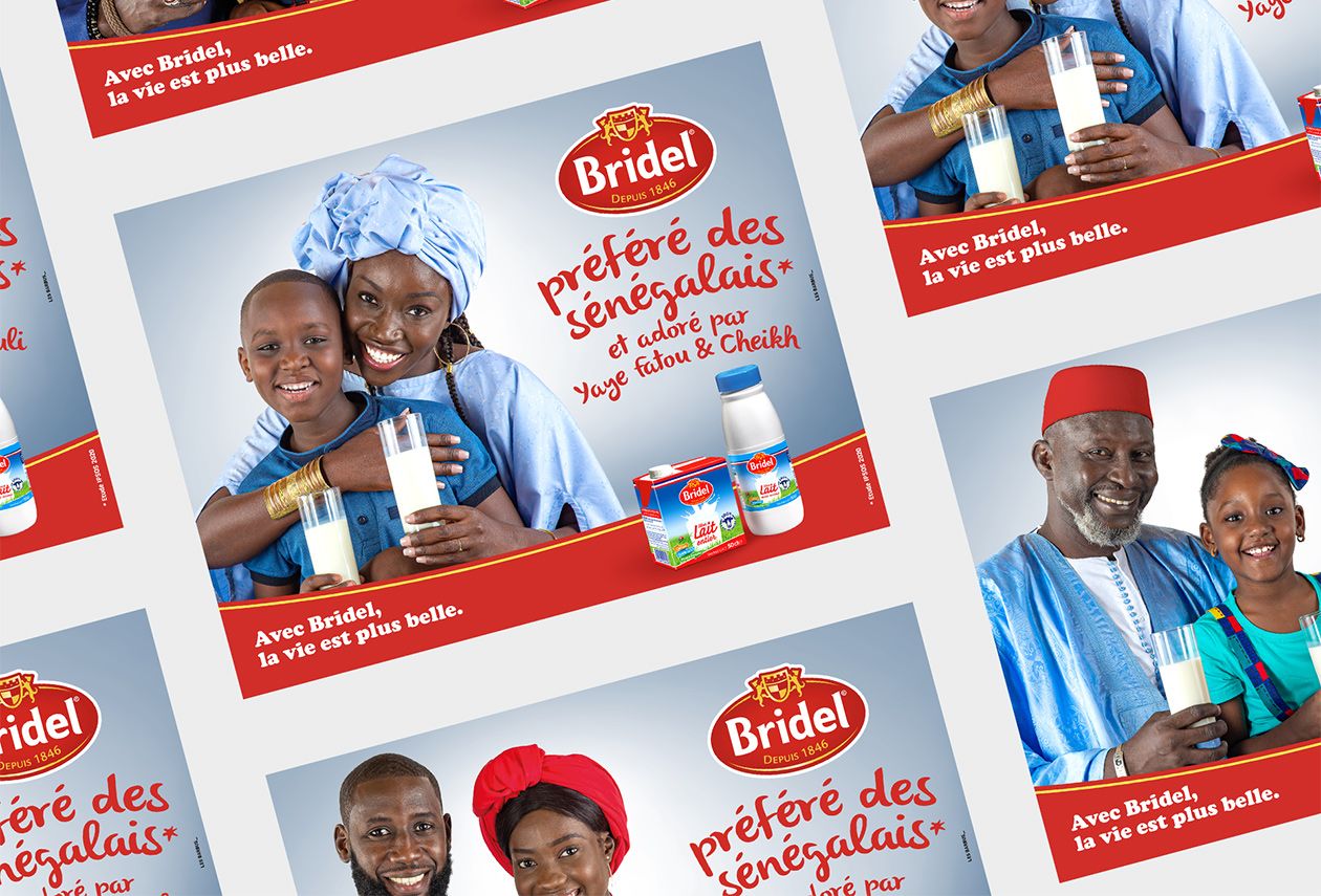 BRIDEL, LAIT Préféré des senegalais