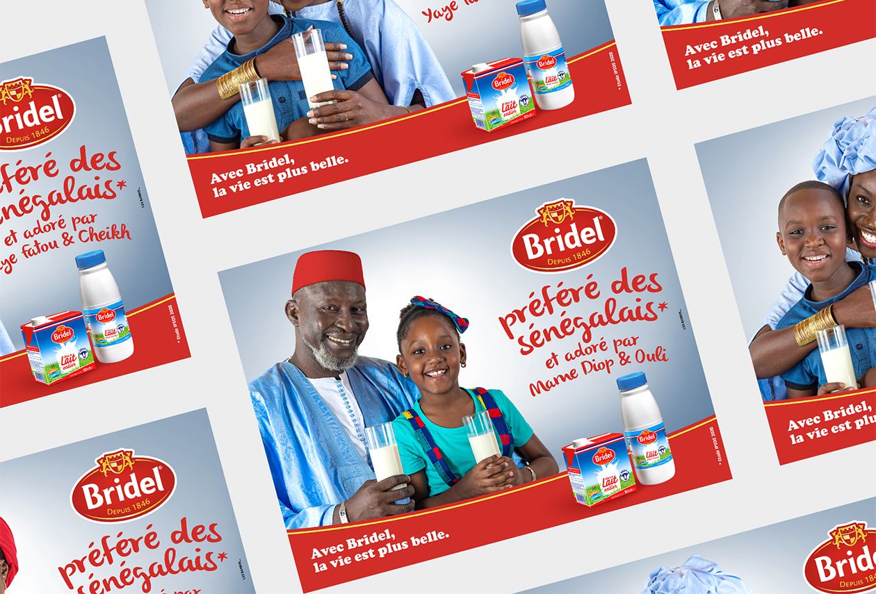 BRIDEL, LAIT Préféré des senegalais