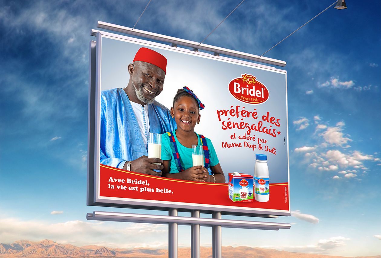 BRIDEL, LAIT Préféré des senegalais