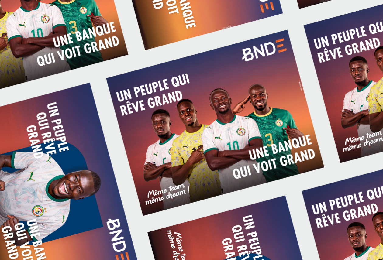 BNDE x Lions du Sénégal – Coupe du Monde