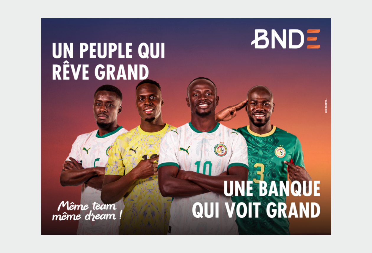 BNDE x Lions du Sénégal – Coupe du Monde